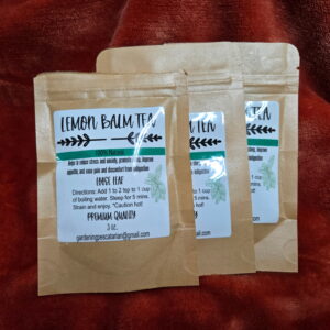 Lemon Balm & Ginger Combination Tea